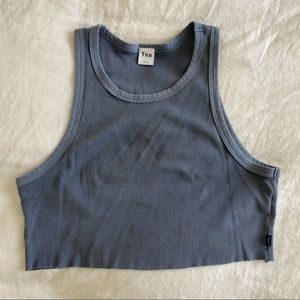Aritzia TNA Ribbed Crop Racer Tank